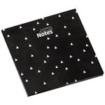 Caderneta de Bloco Notas Adesivas BRW Black - 4 Blocos x 25 Folhas