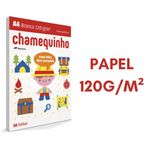 Papel Chamequinho Branco A4 120g/m² - 50 Folhas