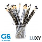Lápis com Borracha HB N°2 Cis Luxy - Kit ou unidade