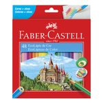 Kit Lápis de Cor Faber Castell - 48 ou 36 Cores
