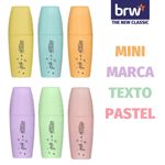 Mini Marca Texto BRW Tom Pastel - Kit e unidade
