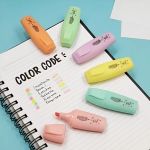 Mini Marca Texto BRW Tom Pastel - Kit e unidade
