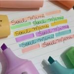 Mini Marca Texto BRW Tom Pastel - Kit e unidade