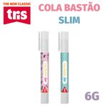 Cola Bastão Slim Tris 6g - Fina para Estojo