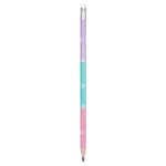Kit Lápis HB BRW S2 Coração Fofo Rosa