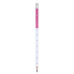 Kit Lápis HB BRW S2 Coração Fofo Rosa