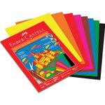 Papel Criativo Faber Castell Folhas Coloridas A4 - Ideal para Origami, Colagens, Scrapbook, Álbum de Recortes