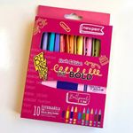 Kit Caneta com Cheirinho Be Bold NewPen Clic Grip - Tinta Gel Líquida - Ponta Fina 0.7mm