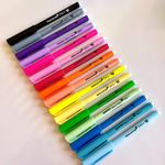Kit Marca Texto NewPen Slim - Caneta - 16 ou 6 Cores - Pastel e Neon