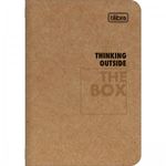Caderneta Tilibra Kraft Mini Capa Flexível Grampeada - 32 Folhas