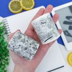 Washi Tape para Colorir LeoArte - Lettering, Doodles, Botânica