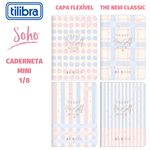 Caderneta Tilibra Soho Mini Capa Flexível Grampeada - 32 Folhas