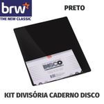 Kit Divisória e Subcapa para Caderno Inteligente Smart Disco BRW - Tons Pastel
