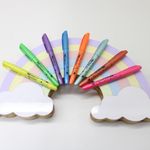 Marca Texto com Glitter Tris Holic Flash Luxo - Perfeito para Lettering