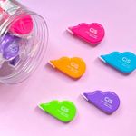 Mini Fita Corretiva Cis Tape Neon 4 Metros