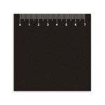 Bloco de Notas Adesivas Jocar Office 100 Folhas - Recados, Lembretes, Preto, Checklist, Régua, Importante