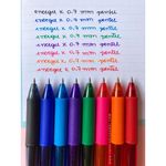 Kit Caneta Pentel Energel X Retrátil Ponta Fina 0,5mm ou 0,7mm