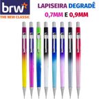 Lapiseira Técnica BRW Degradê 0.9mm ou 0.7mm - Unidade ou Kit com Grafite