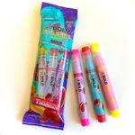 Kit Marca Texto Be Bold NewPen Fruit Edition - Com Cheirinho