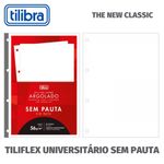 Refil Caderno Universitário Argolado Fichário Tiliflex Tilibra - Pontilhado Quadriculado Colorido