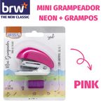 Kit Grampeador + Grampos Coloridos BRW