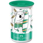 Apontador com Depósito Tubo Faber Castell Mamíferos Animais Fofos