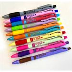 Caneta Perfumada Be Bold NewPen Clic Grip - com cheirinho - Tinta Gel Líquida - Ponta Fina 0.7mm