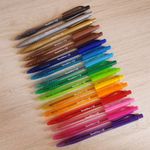 Caneta Sensations Newpen Colorida Ponta Fina 0.7mm - Tinta Gel Líquida