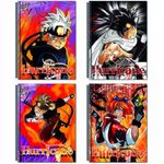 Caderno Capa Dura Hurricane Naruto 20 Matérias 400 Folhas