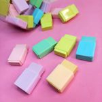 Borracha Leo&Leo Tom Pastel com Capa Protetora - Kit ou Unidade