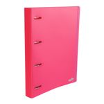 Fichário Dello A4 Color Rosa ou Roxo