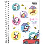 Caderneta Tilibra Snoopy 1/8 Capa Dura - Super Fofa