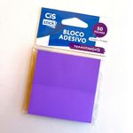Bloco Notas Adesivas Transparente Cis 50 Folhas - Para Lembretes e Recados Invisível