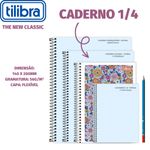 Caderno ou Caderneta Tilibra D+ 1/4 Capa Dura ou Flexível - 96 ou 48 Folhas