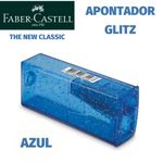 Apontador com Depósito Faber Castell Glitz - com Glitter