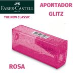 Apontador com Depósito Faber Castell Glitz - com Glitter