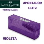Apontador com Depósito Faber Castell Glitz - com Glitter