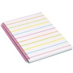 Caderno BRW Capa Dura Pautado Enjoy - 200x275mm - Folhas Coloridas e Brancas