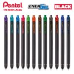 Caneta Pentel Energel Black Ponta Fina 0.7mm