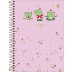 Caderno ou Caderneta Tilibra Mellow 1/4 ou 1/8 - 80 Folhas - Capivara, Sapinho, Porco Espinho e Caracol