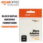 Bloco Jocar Office Transparente Notas Adesivas 50 Folhas