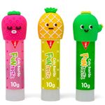Cola em Bastão Tris Funtastic 10g - Morango Abacaxi e Cacto