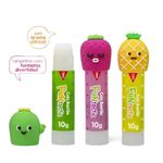 Cola em Bastão Tris Funtastic 10g - Morango Abacaxi e Cacto