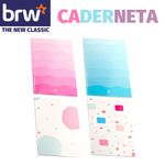 Caderneta Fofa BRW Tutti Frutti Pautada Brochura A6 - 40 Folhas