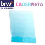 Caderneta Fofa BRW Tutti Frutti Pautada Brochura A6 - 40 Folhas