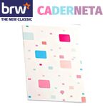 Caderneta Fofa BRW Tutti Frutti Pautada Brochura A6 - 40 Folhas