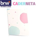Caderneta Fofa BRW Tutti Frutti Pautada Brochura A6 - 40 Folhas