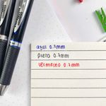 Caneta Gel Pentel Energel Permanent Ponta Fina 0.5mm Preta Luxo