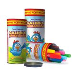 Canetinha Jumbo Compactor Galinha Pintadinha Hidrográfica 12 Cores