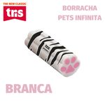 Borracha Tris Pets Infinita Holic de Patinha - Preta, Rosa ou Branca